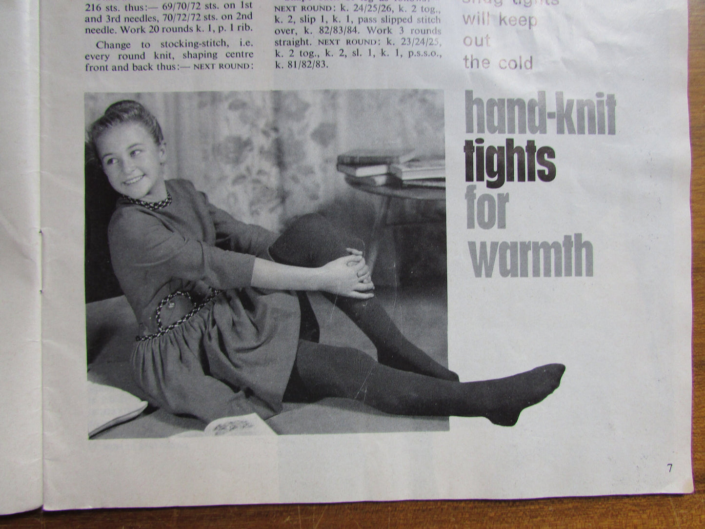 January 1964 Stitchcraft knitting & embroidery pattern booklet