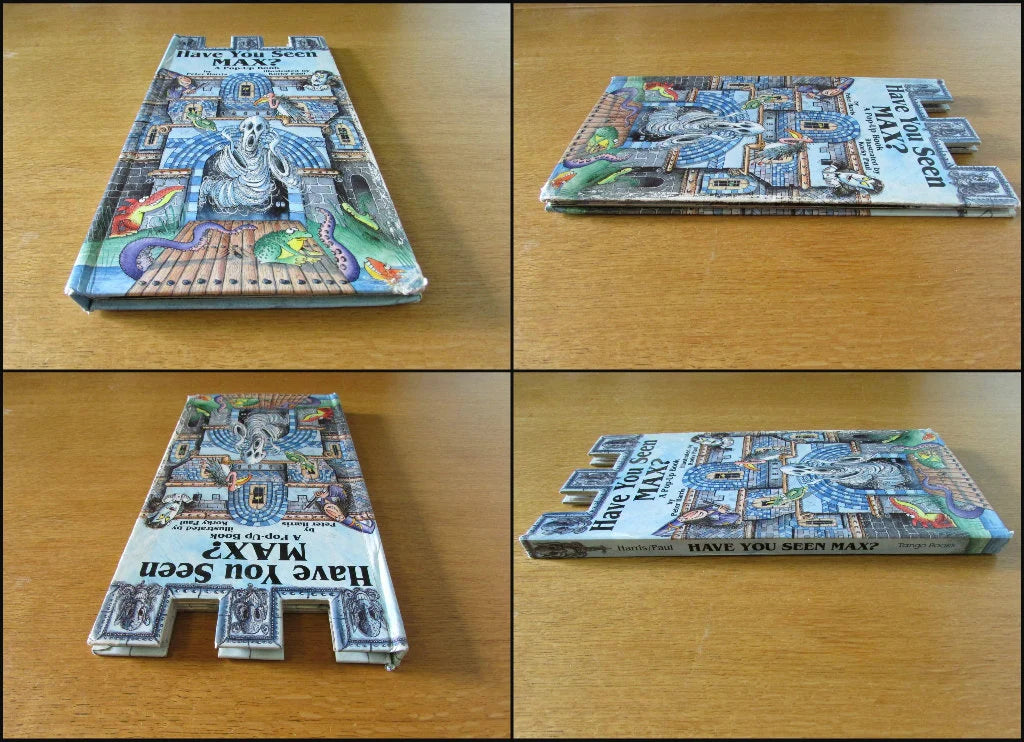 Have You Seen Max? A pop-up book, by Peter Harris (Hardback, 1994)