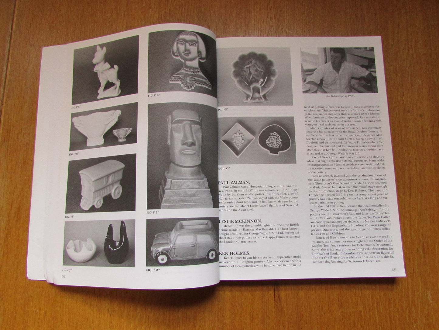 The World of Wade book 2: Collectable Porcelain & Pottery, by Ian Warner and Mike Porgay (Softback, 1994)
