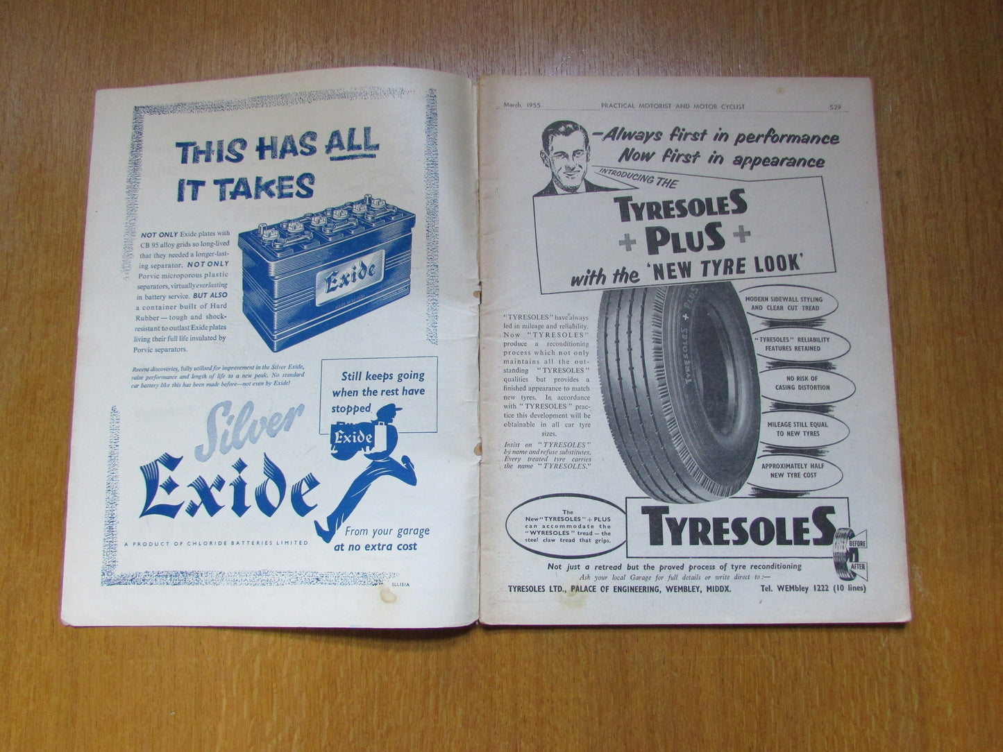 March 1955 Practical Motorist & Motorcyclist magazine