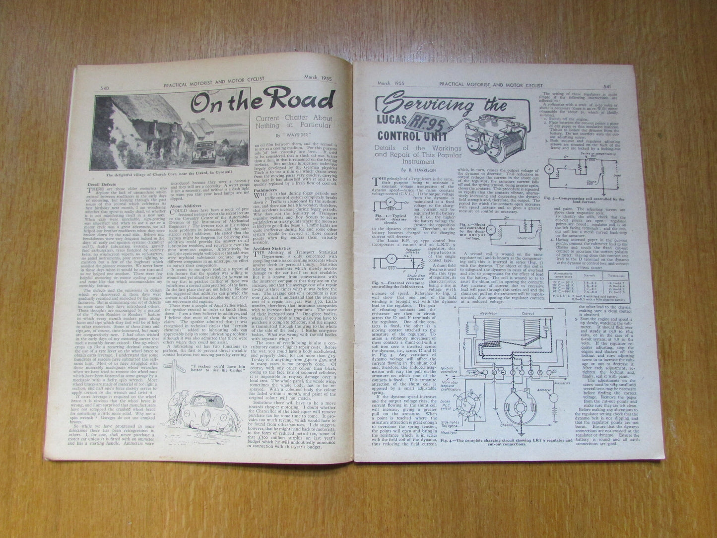 March 1955 Practical Motorist & Motorcyclist magazine