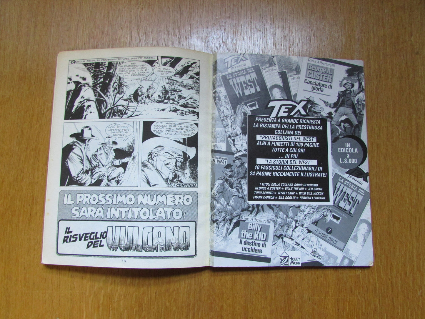 Tex La Prigioniera Del Faro (The Lighthouse Prisoner), by Gianluigi Bonelli (Softback, 1995)