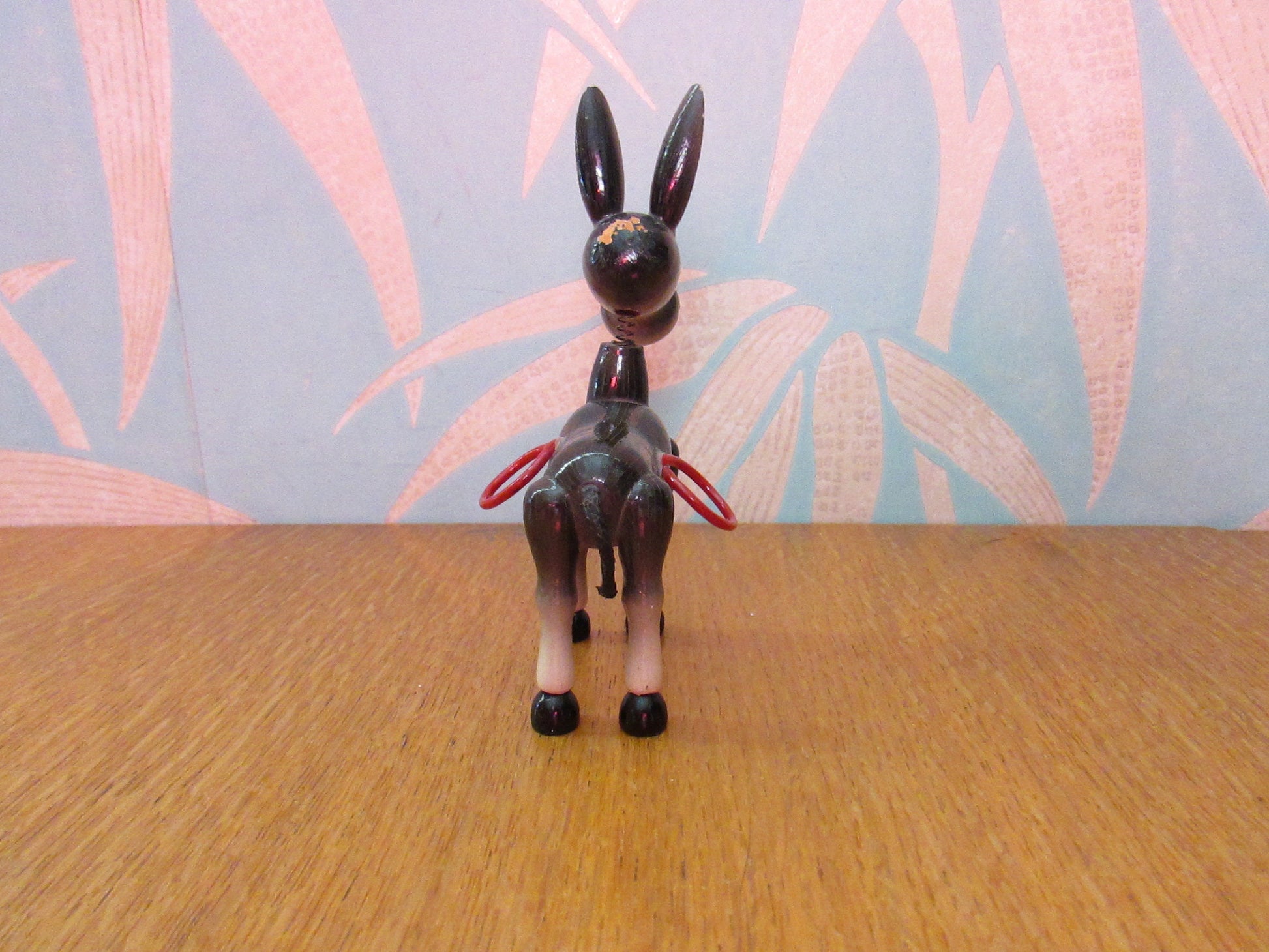 1970s comical plastic bobble-head mule figurine