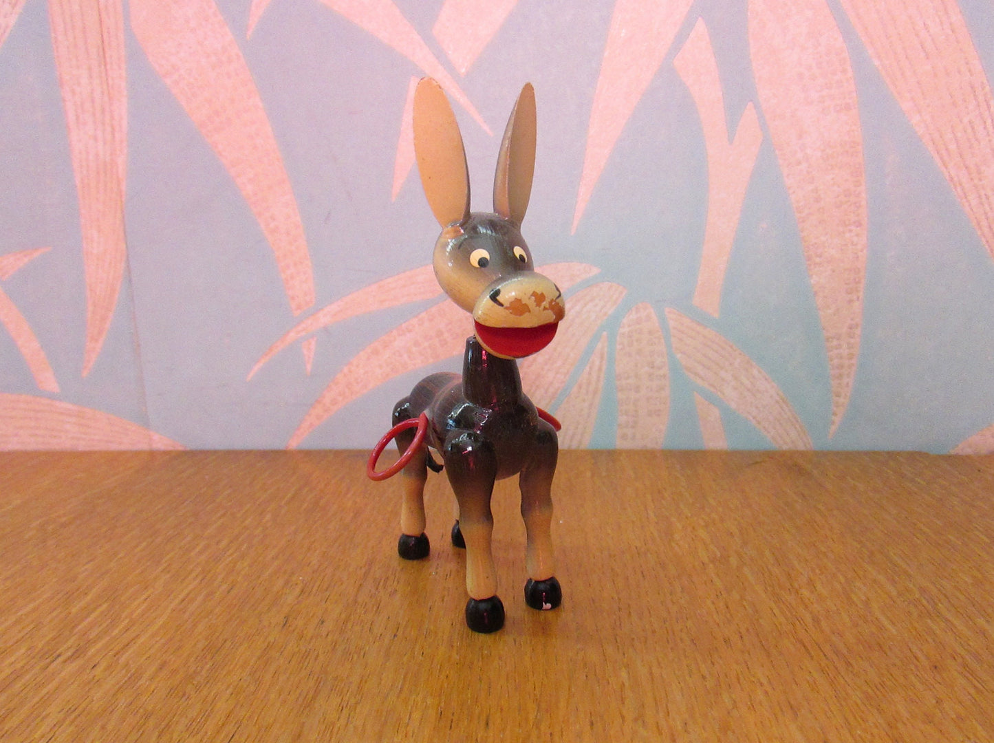 1970s comical plastic bobble-head mule figurine