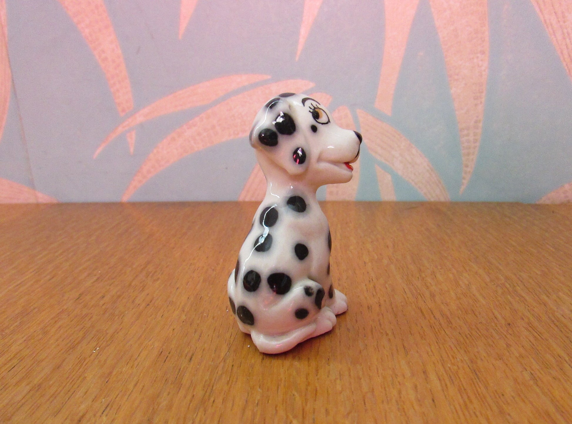 1959 Wade ceramic Dalmatian puppy figurine, Simon