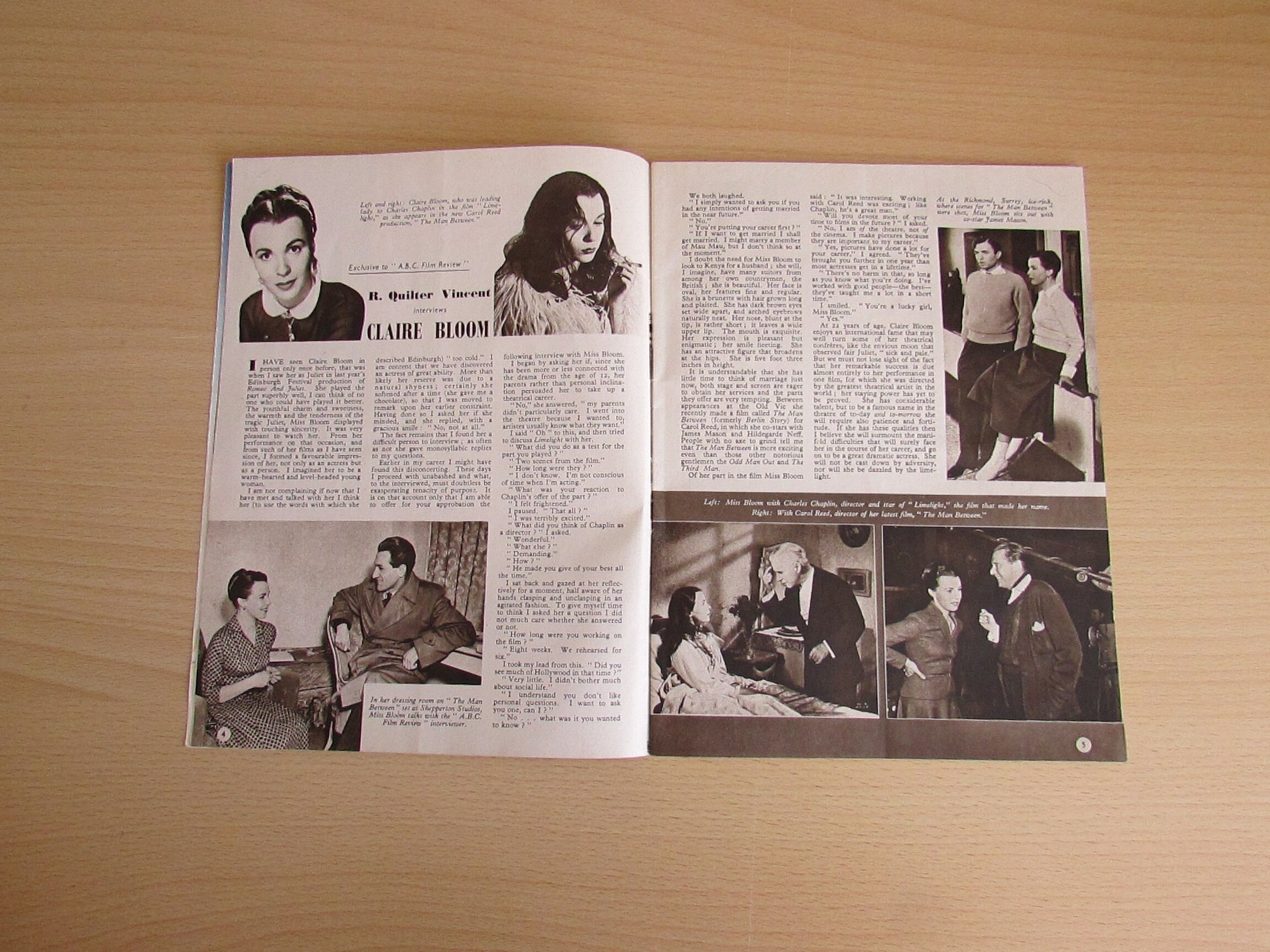 August 1953 ABC Film Review magazine: Stories & Pictures of The Films Coming Your Way