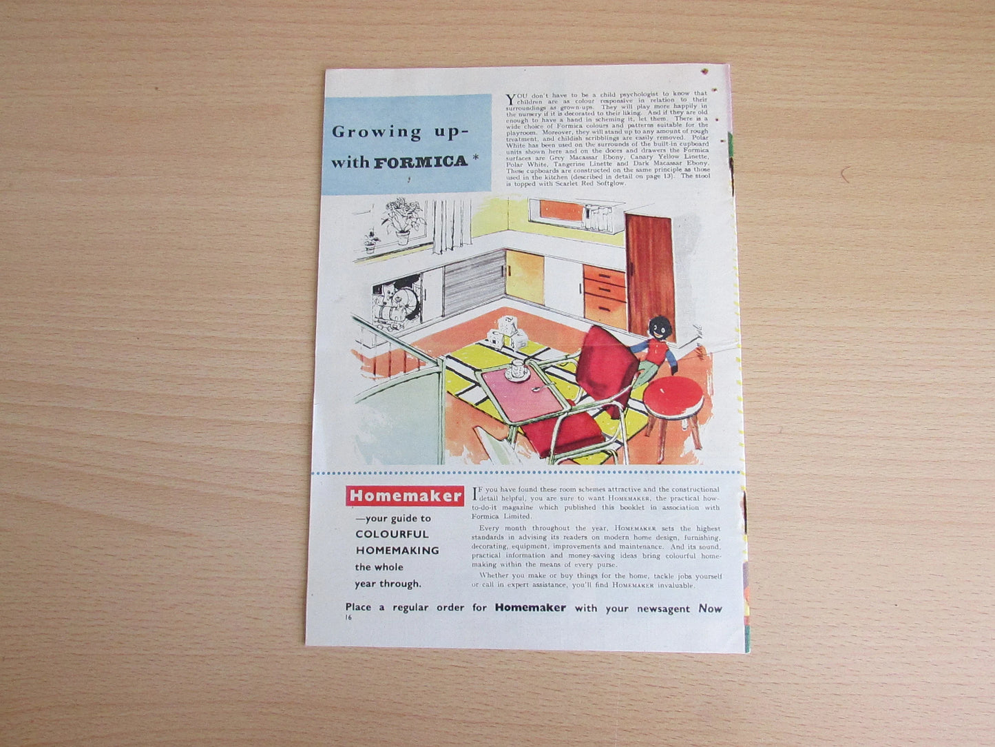 1960 Colourful Homemaking / Homemaker gift booklet, by Anthony Ward