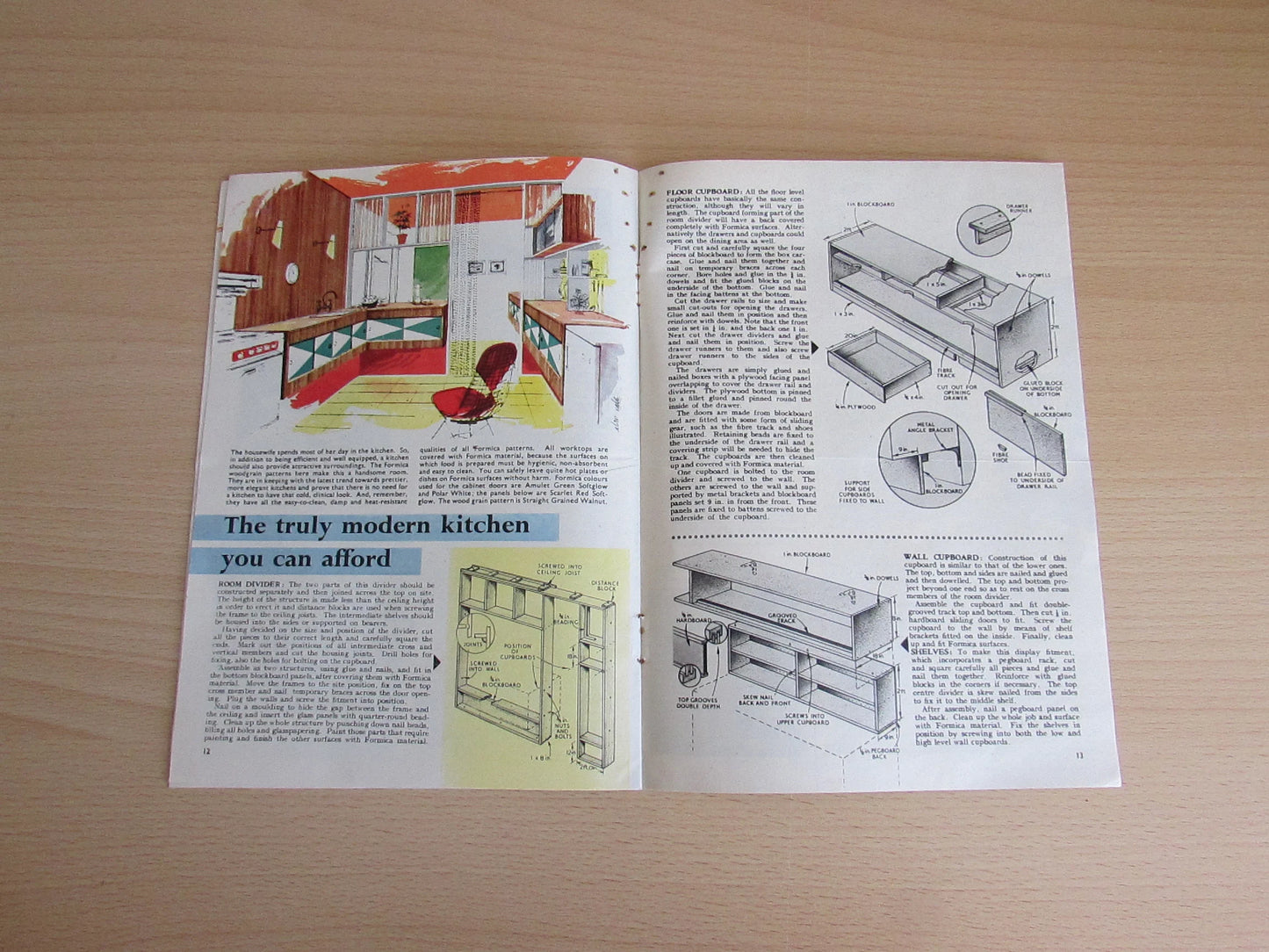 1960 Colourful Homemaking / Homemaker gift booklet, by Anthony Ward