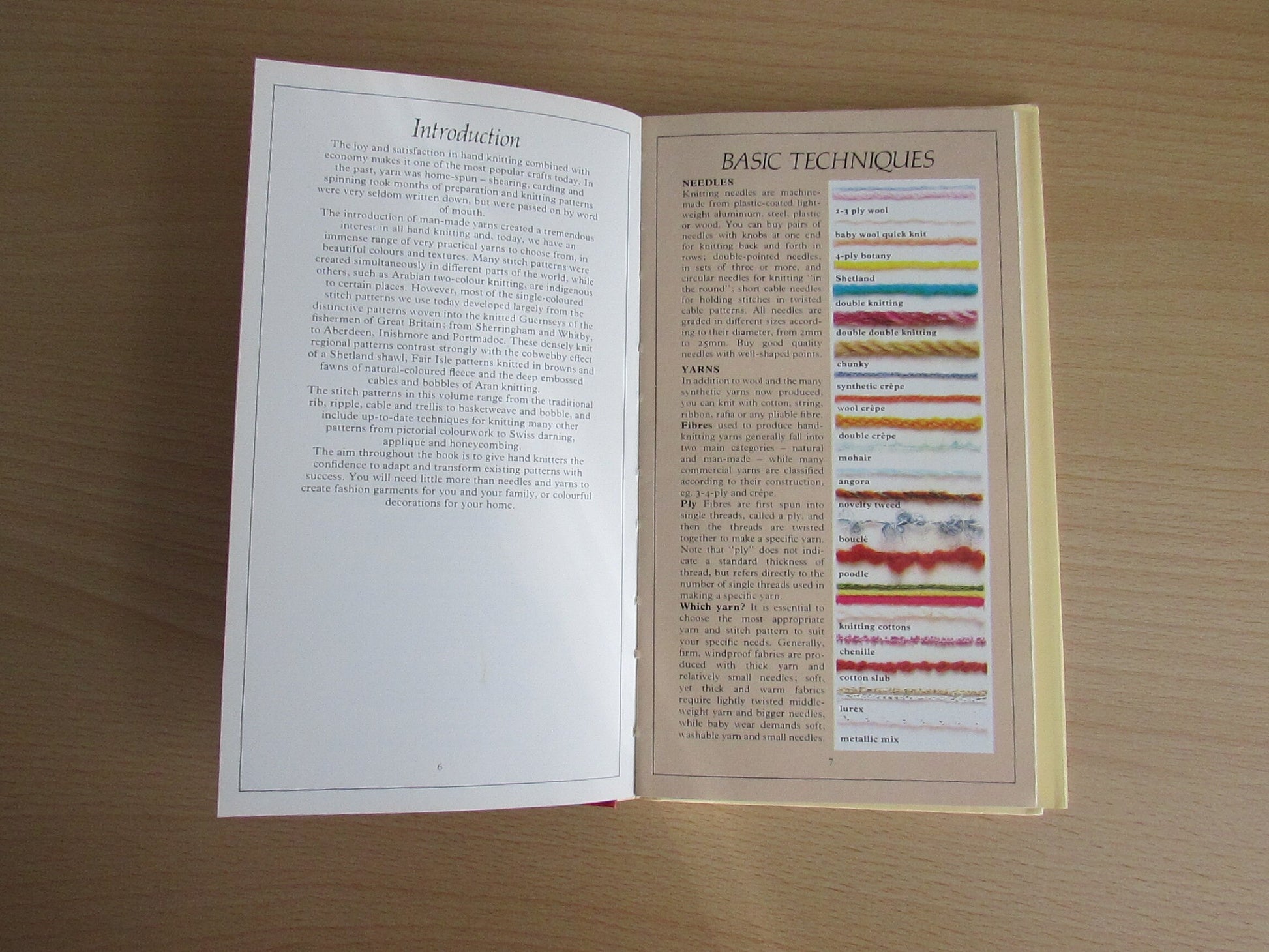 Good Housekeeping Knitting: An Illustrated Pocket Guide to Over 90 Beautiful Patterns, by Dorothea Hall (Hardback, 1983)