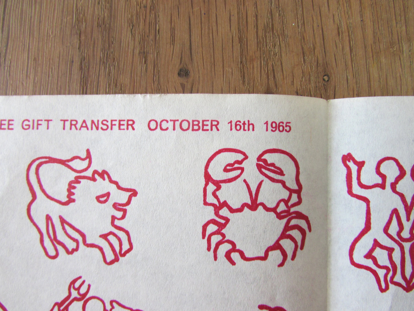 Set of 3 unused 1965 Woman's Own embroidery transfers - Stars & Ivy / Astrology Signs/ Alphabet