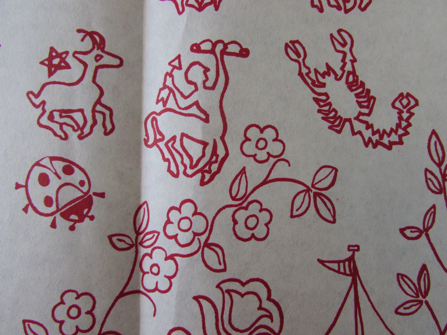 Set of 3 unused 1965 Woman's Own embroidery transfers - Stars & Ivy / Astrology Signs/ Alphabet