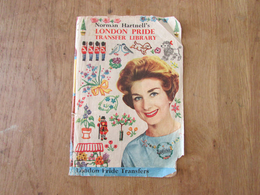 Used 1950s Norman Hartnell's 'London Pride' transfer library