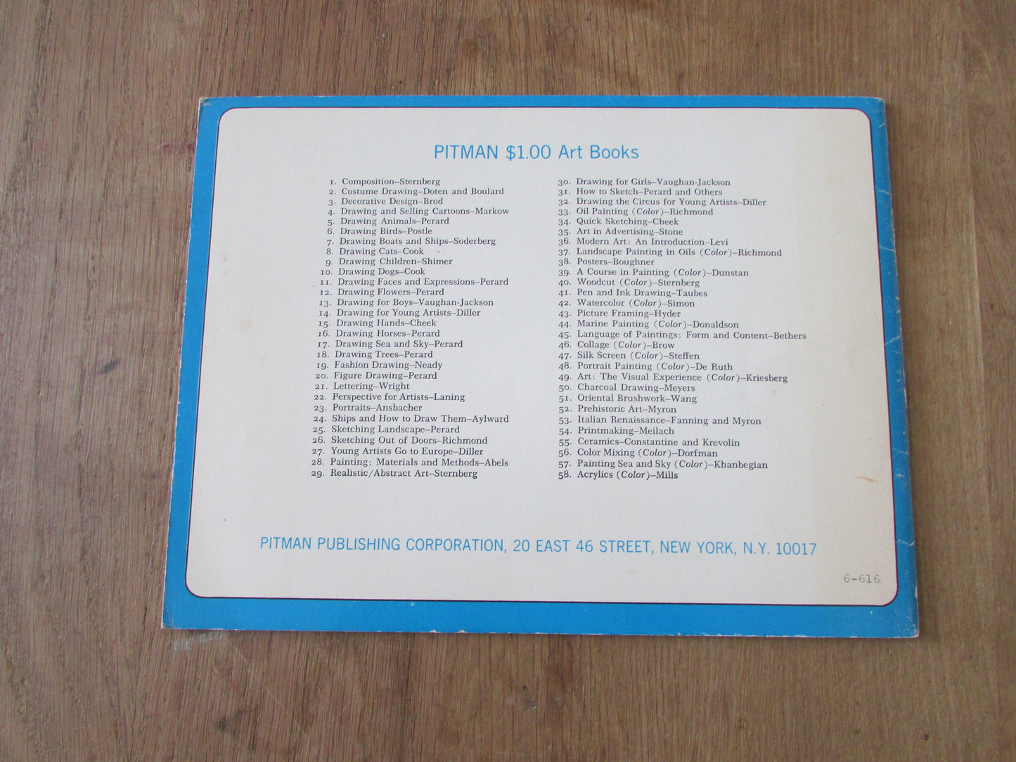 Color Mixing, by Bruce Dorfman, Pitman No.56 (Softback, 1967)