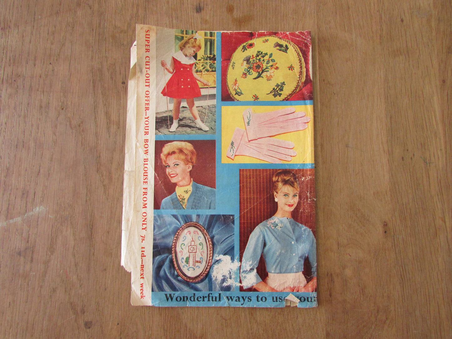 Used 1950s Norman Hartnell's 'London Pride' transfer library