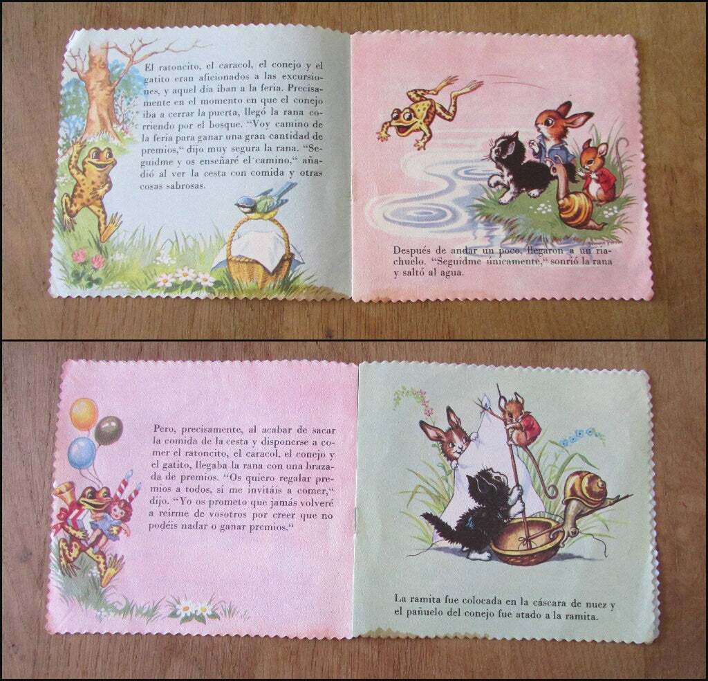 Trio of 1977 Spanish "Coleccion Celeste" children's books (Softback)