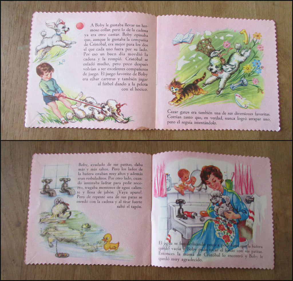 Trio of 1977 Spanish "Coleccion Celeste" children's books (Softback)