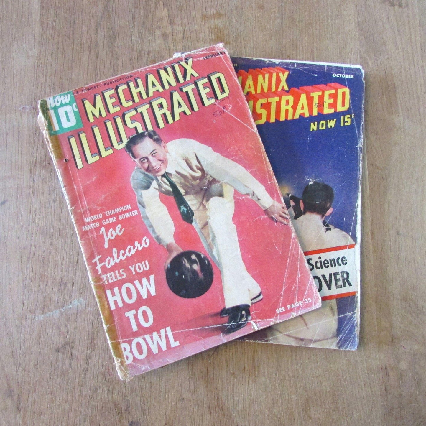 Two 1930s/40s Mechanix Illustrated magazines