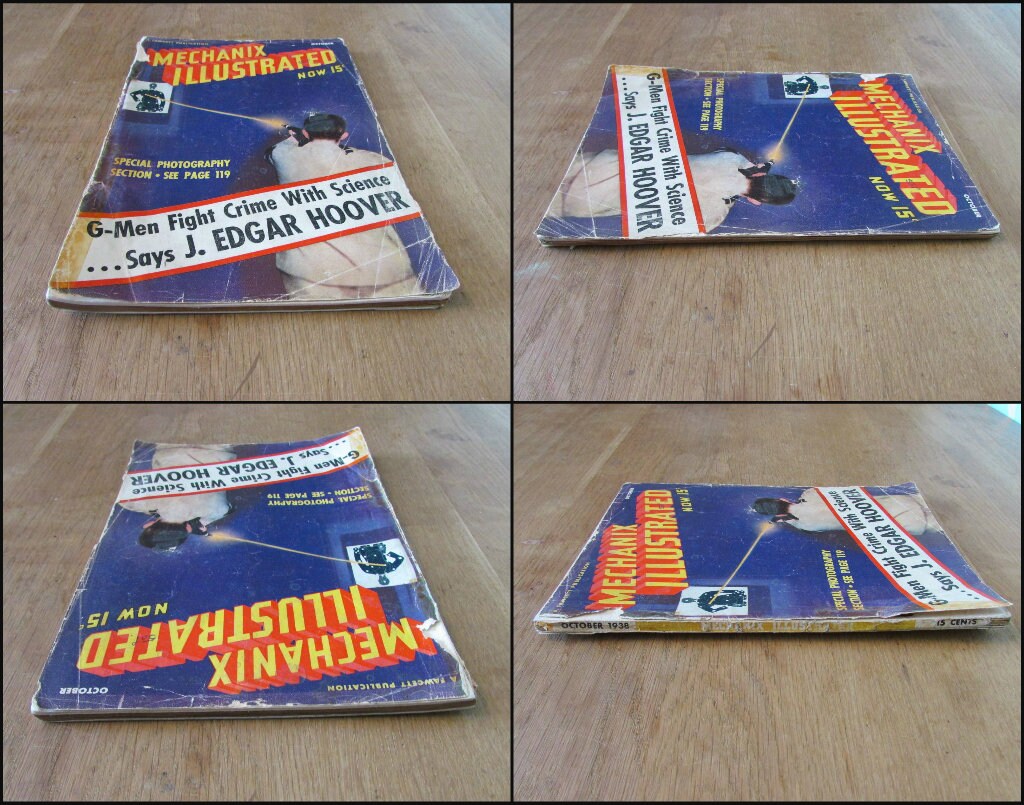 Two 1930s/40s Mechanix Illustrated magazines