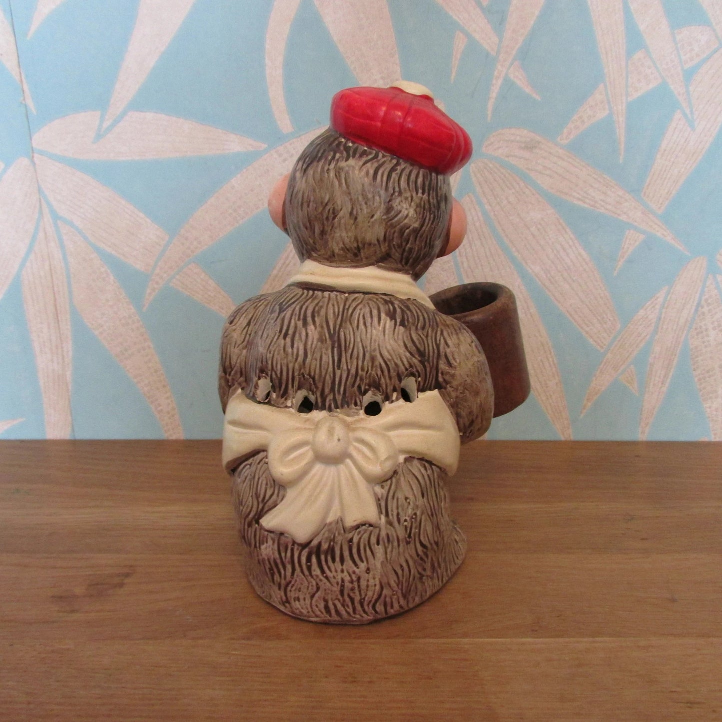 1970s novelty ceramic monkey nut cracker set