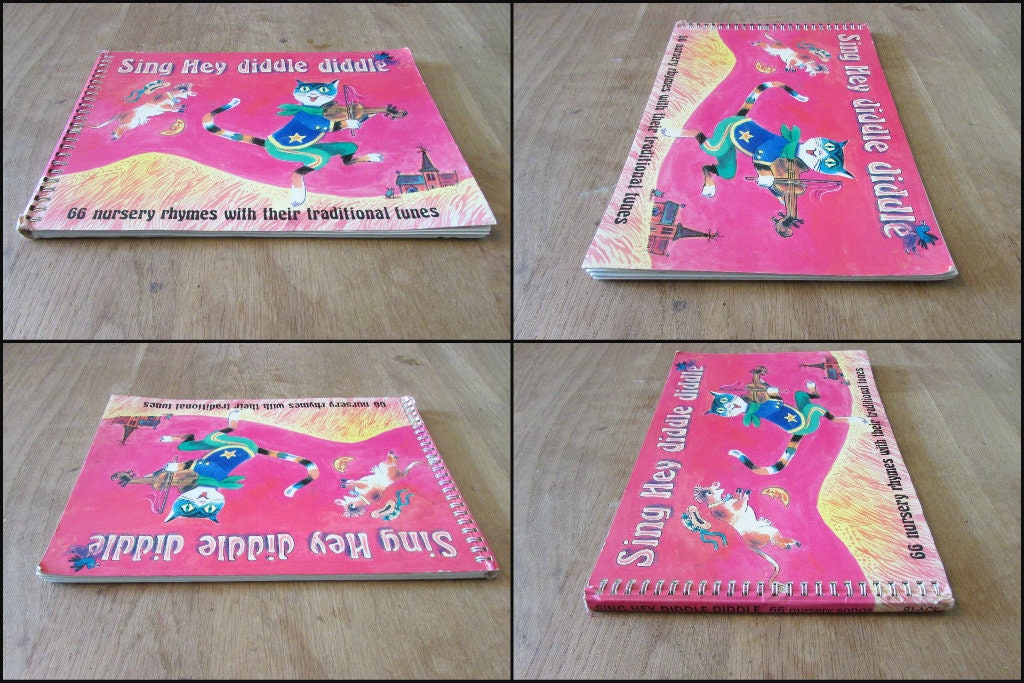 Sing Hey Diddle Diddle: 66 nursery rhymes with their traditional tunes, by Beatrice Harrop (Softback, 1986)