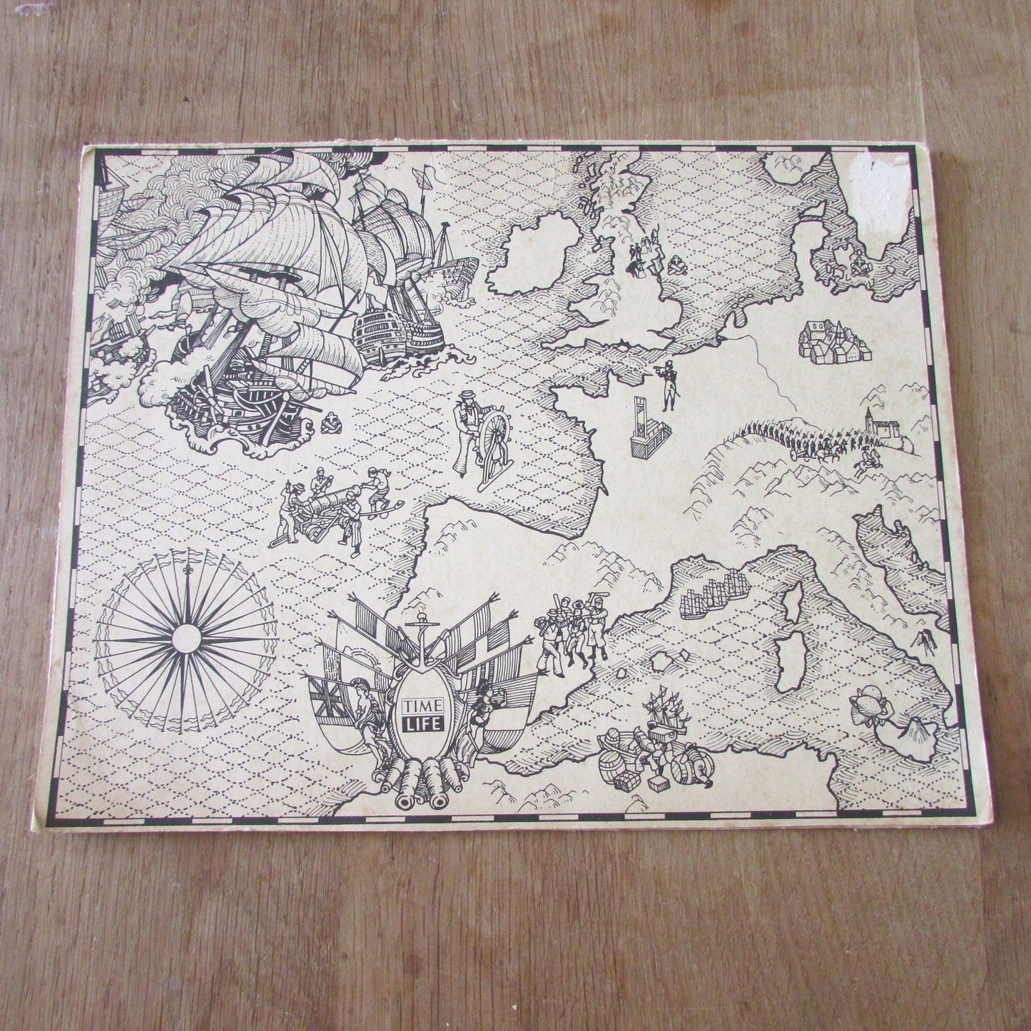 Vintage Time Life collection of Sailing Ships of The High Seas prints