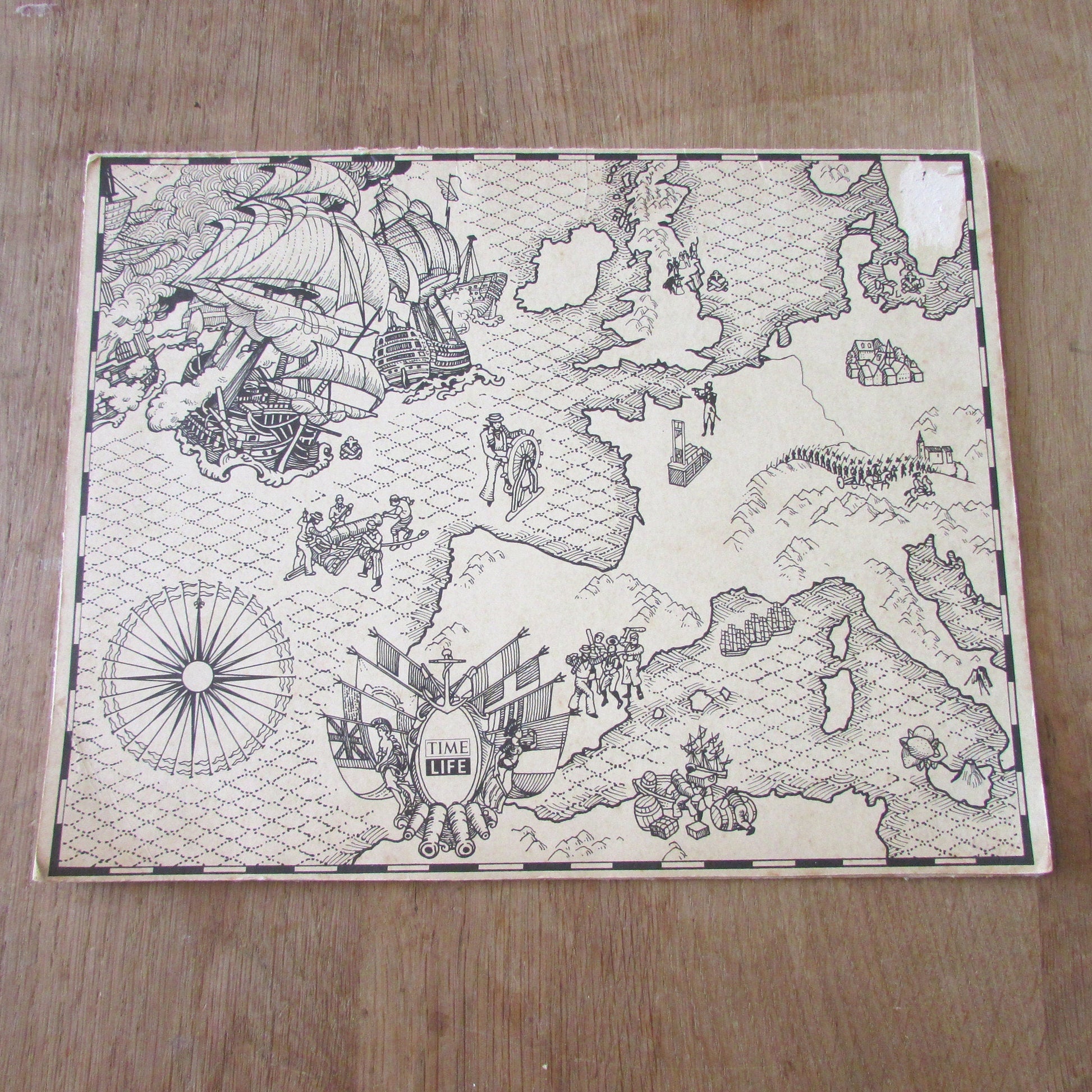 Vintage Time Life collection of Sailing Ships of The High Seas prints