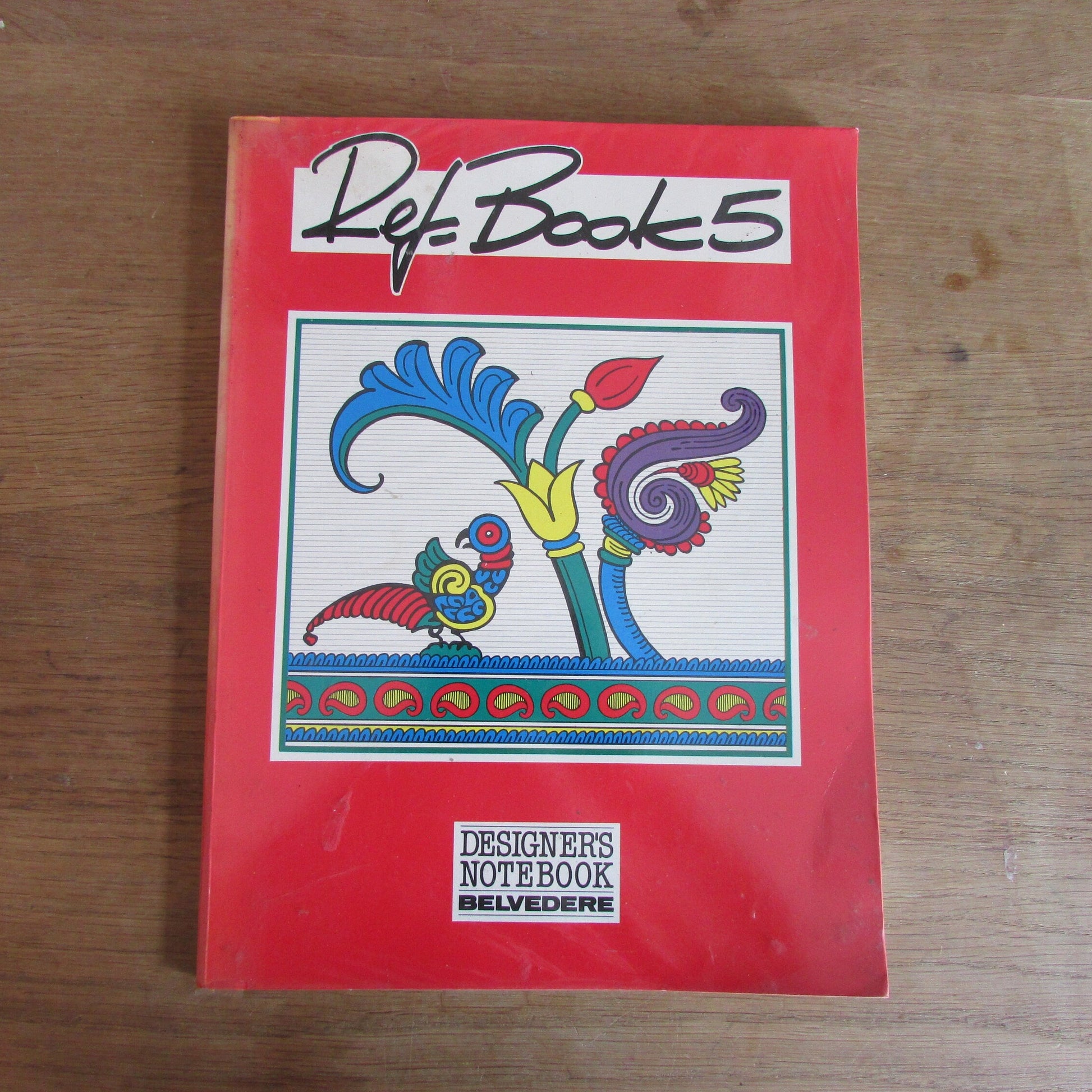 Belvedere Designer's Notebook No5: Historical & Modern Indian Designs and Motifs, by Wolfgang Hageney (Softback, 1986)
