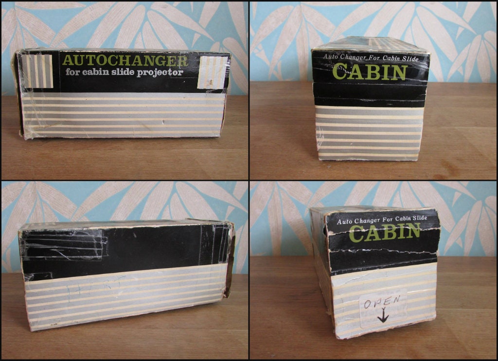 Vintage boxed auto-changer for Cabin slide projector