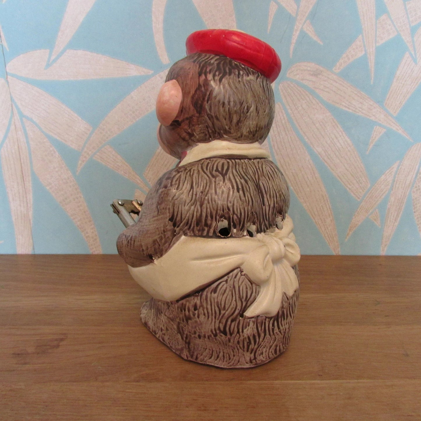 1970s novelty ceramic monkey nut cracker set