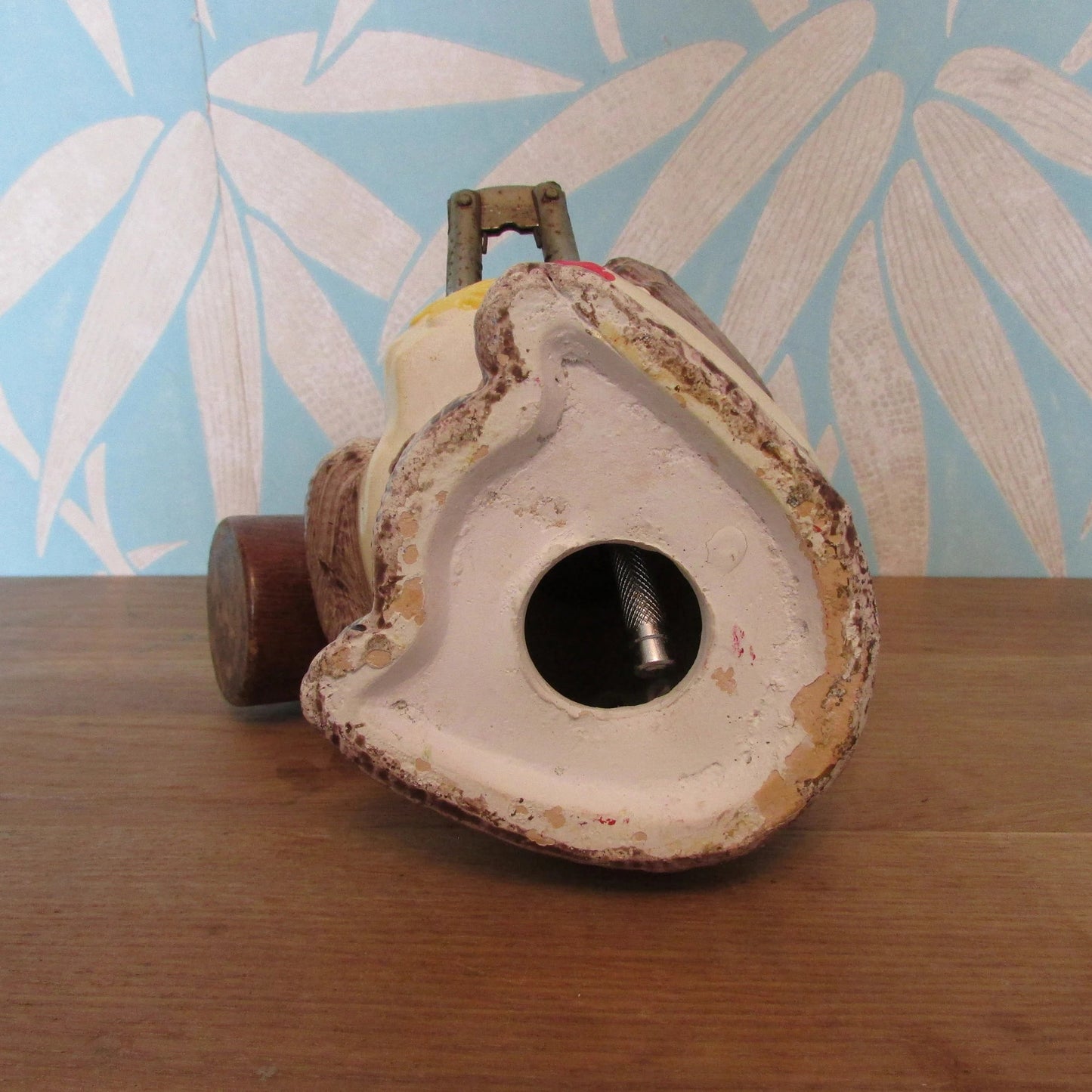 1970s novelty ceramic monkey nut cracker set
