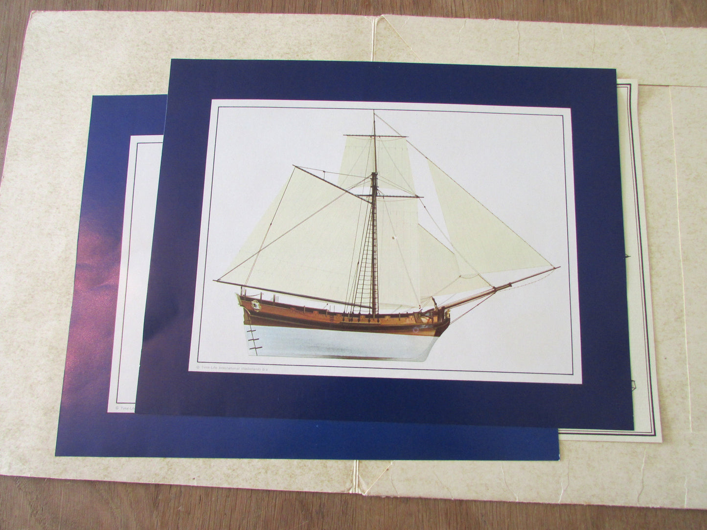 Vintage Time Life collection of Sailing Ships of The High Seas prints