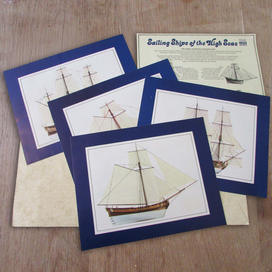 1980s Time-Life ‘Sailing Ships of the High Seas’ print portfolio