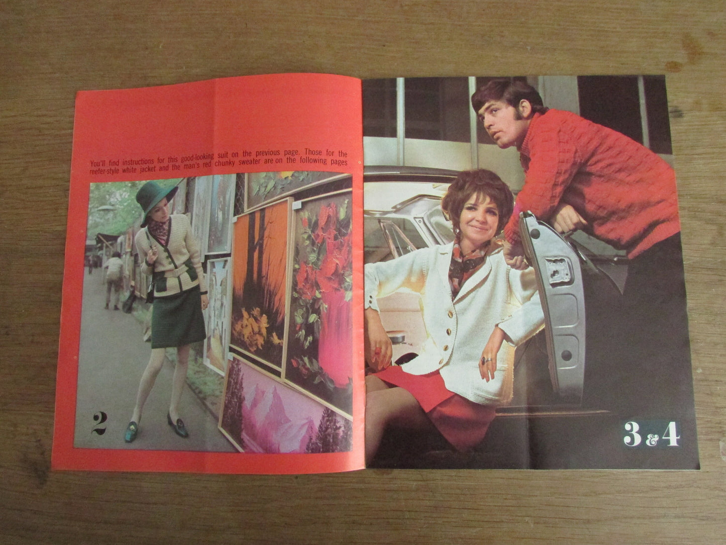 1960s/70s Woman's Own Knitting for Leisure & Pleasure pattern booklet