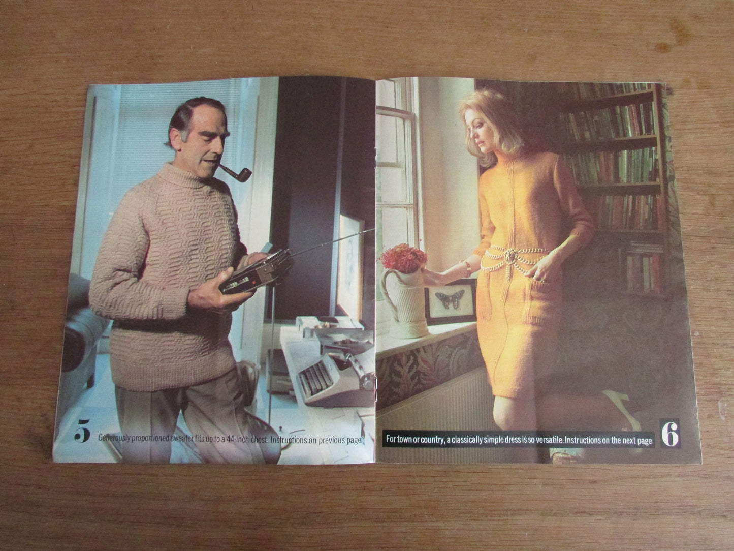 1960s/70s Woman's Own Knitting for Leisure & Pleasure pattern booklet