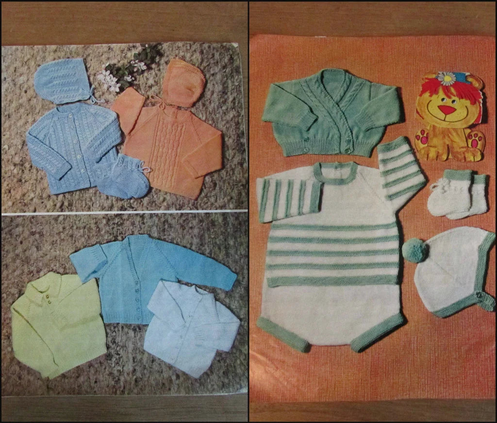 1969 Keynote Baby Book: knitting & crochet Patterns for babies