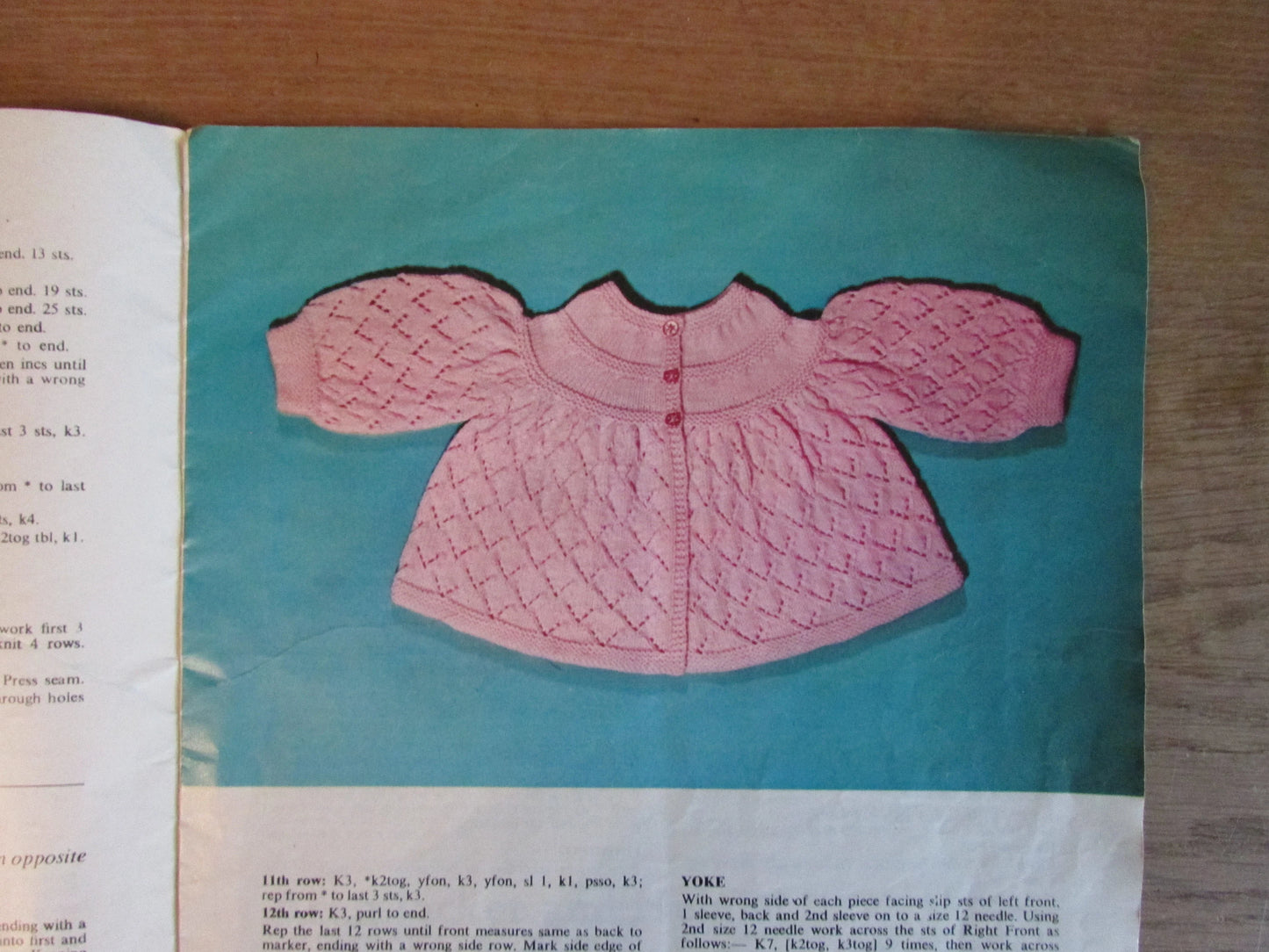 1969 Keynote Baby Book: knitting & crochet Patterns for babies