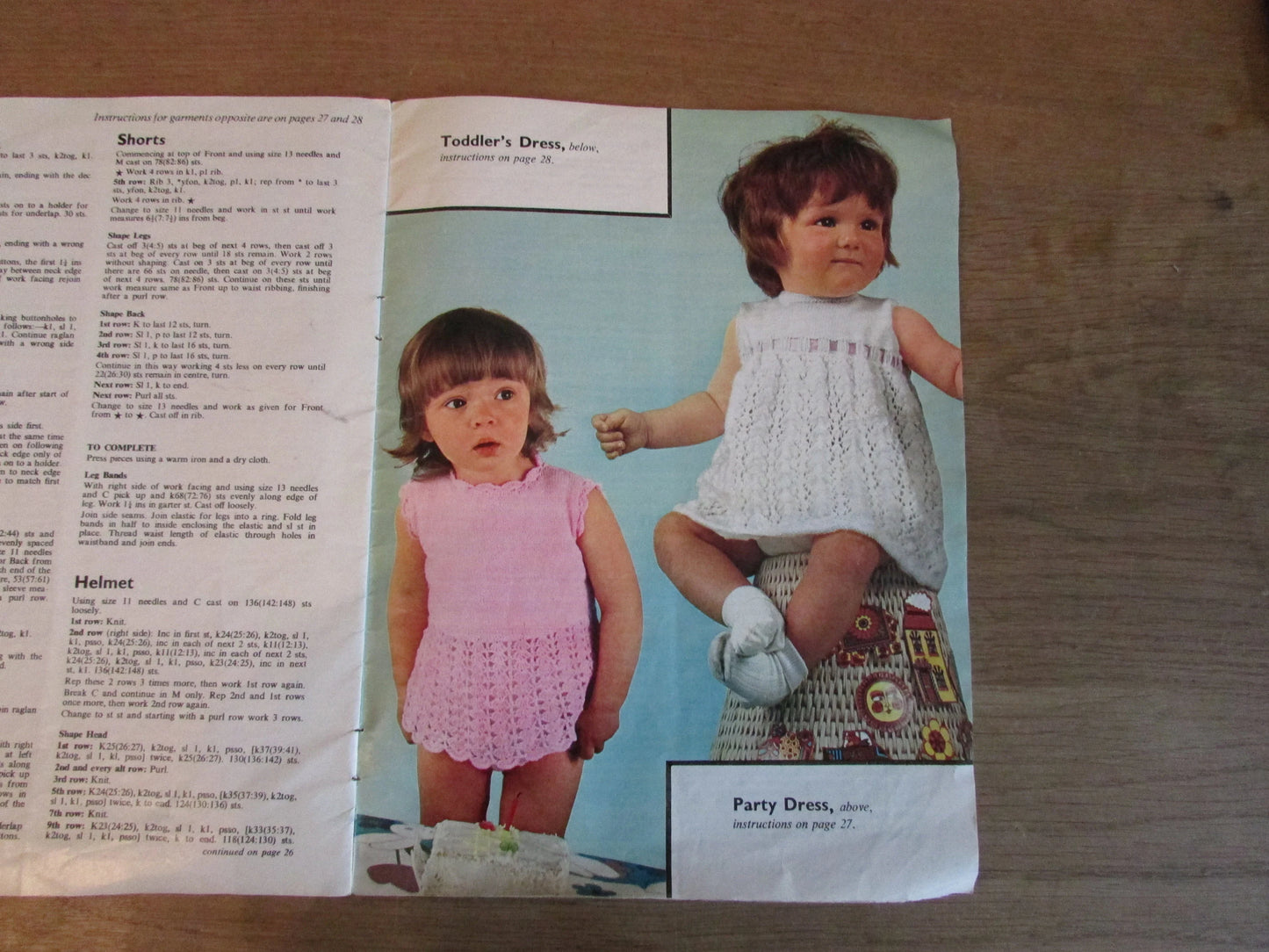 1969 Keynote Baby Book: knitting & crochet Patterns for babies