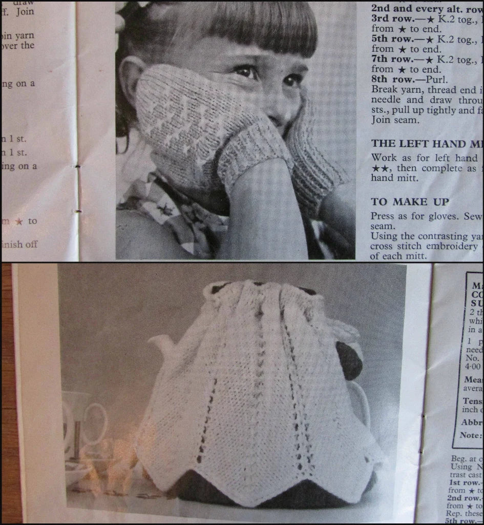 1960s Hayfield Odd Ounce pattern booklet