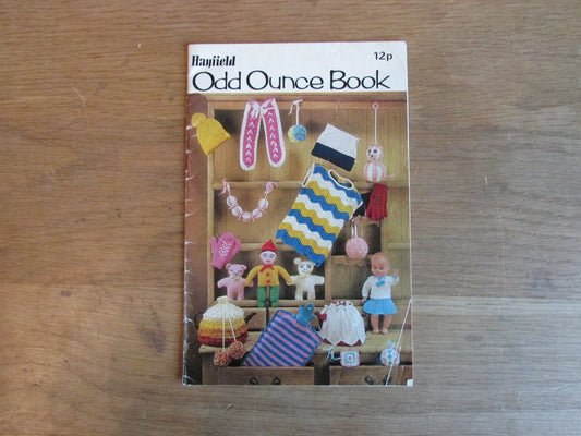 1960s Hayfield Odd Ounce pattern booklet