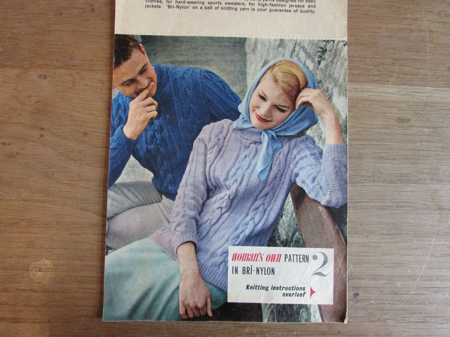 1960s Woman's Own Individual Knitting Patterns booklet