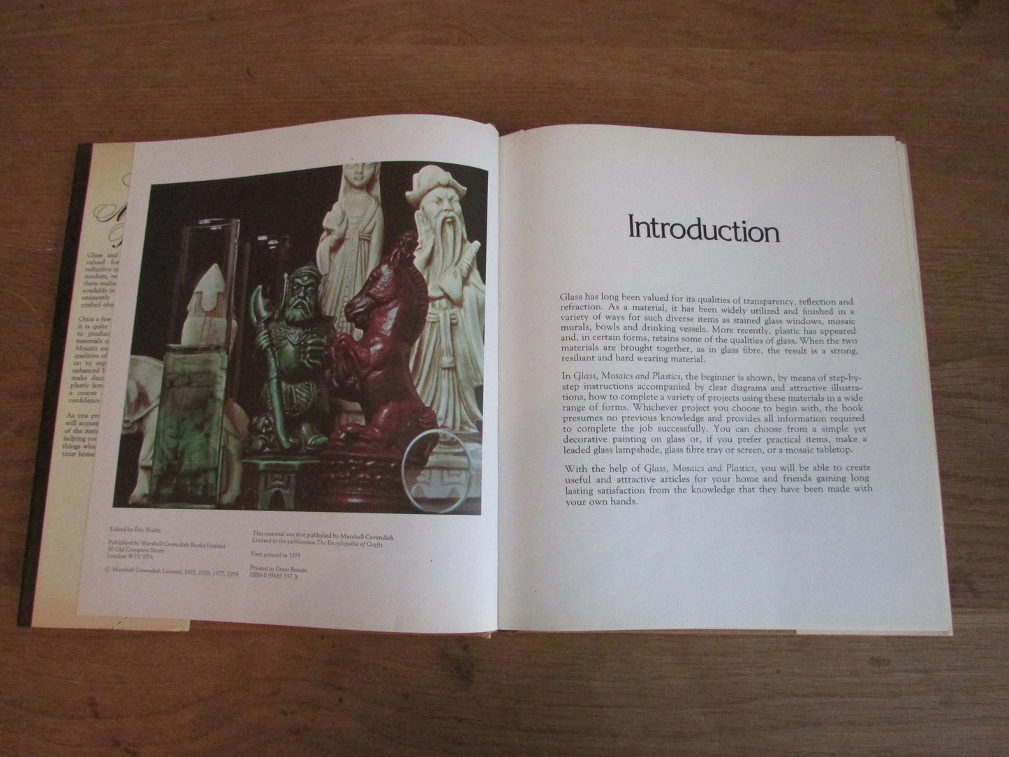 Glass, Mosaics & Plastics, by Eric Shults (Hardback, 1978)