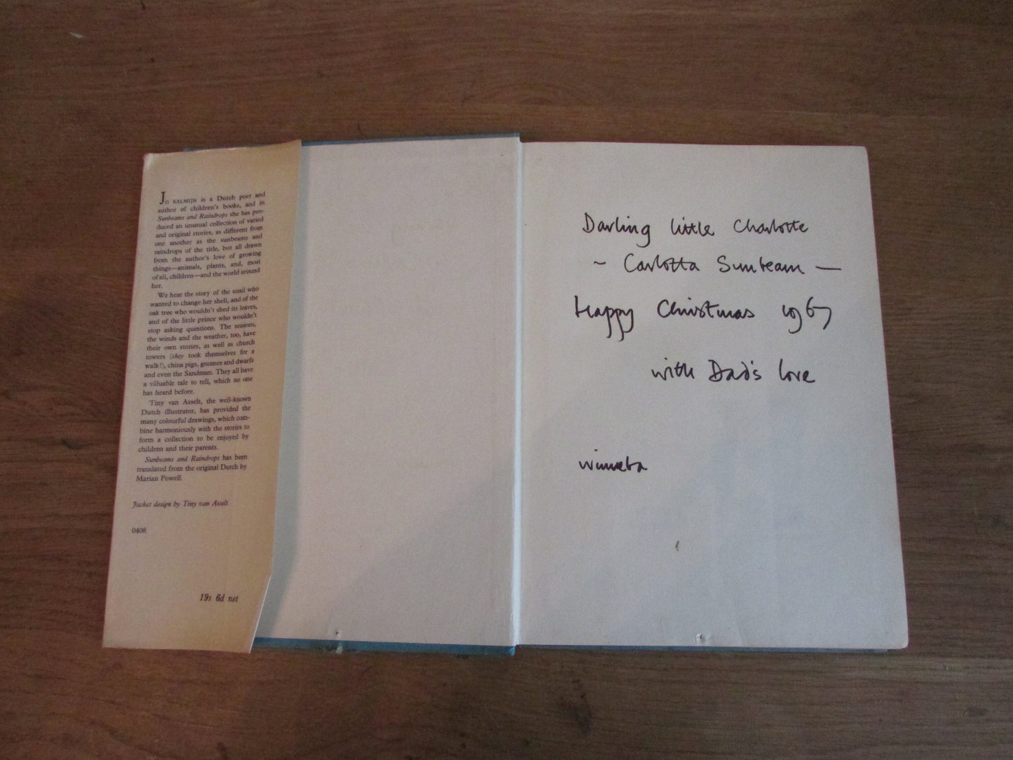 Sunbeams & Raindrops, by Jo Kalmijn (Hardback, 1967)