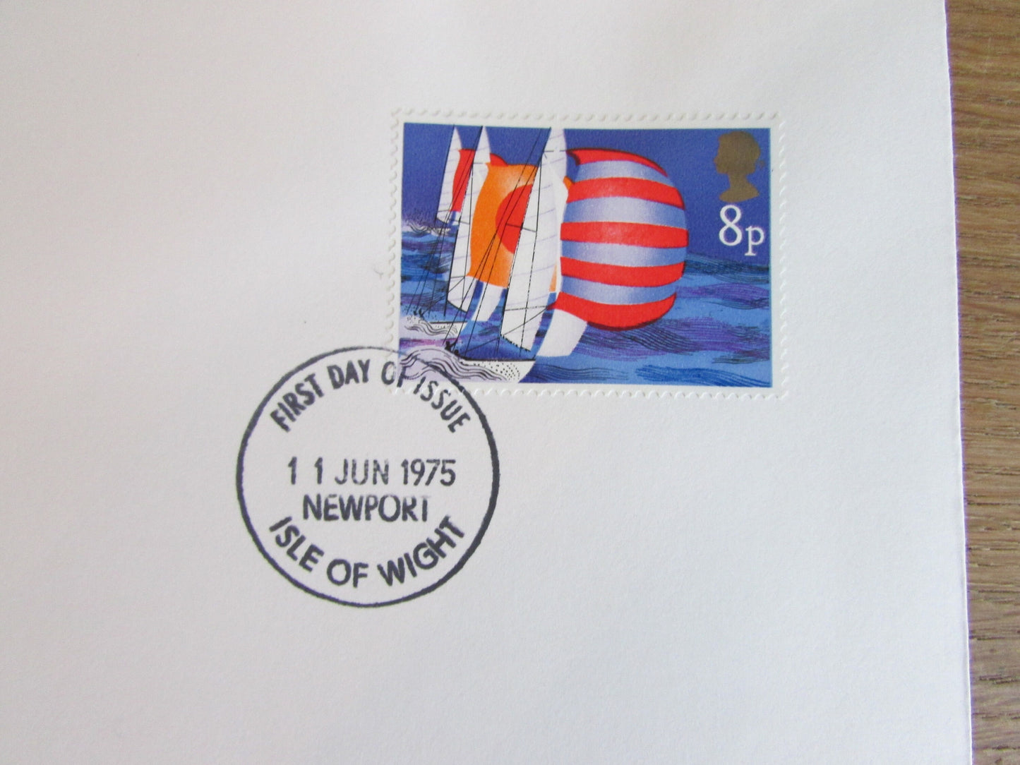 Set of four 1975 Post Office First Day Covers: Sailing