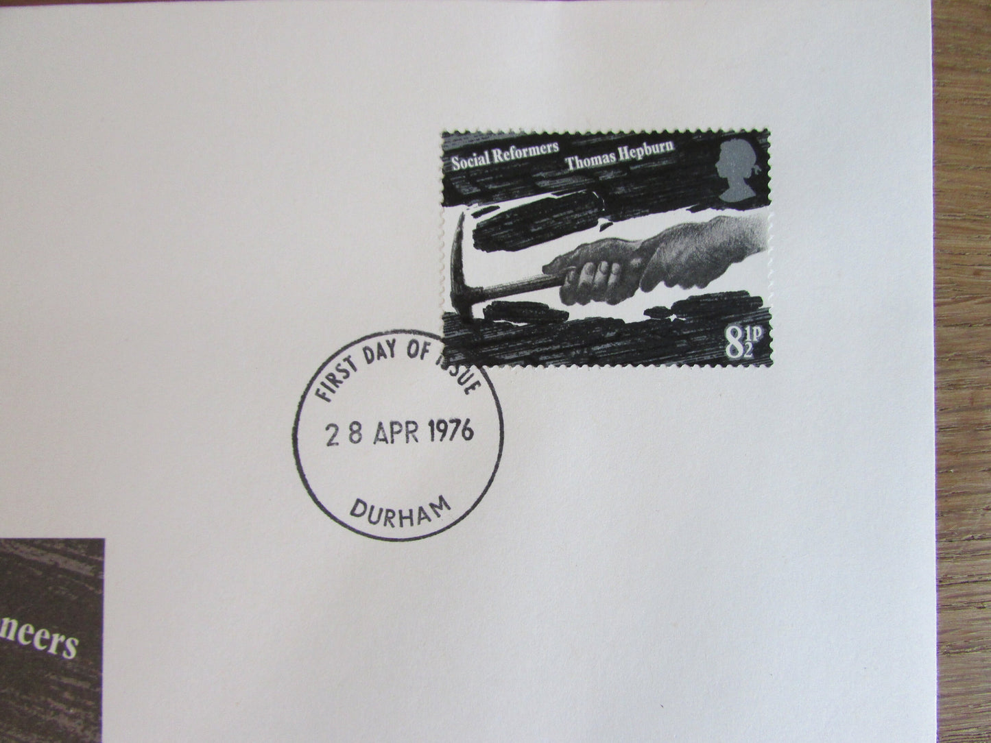 Set of four 1976 Post Office First Day Covers: Social Reformers