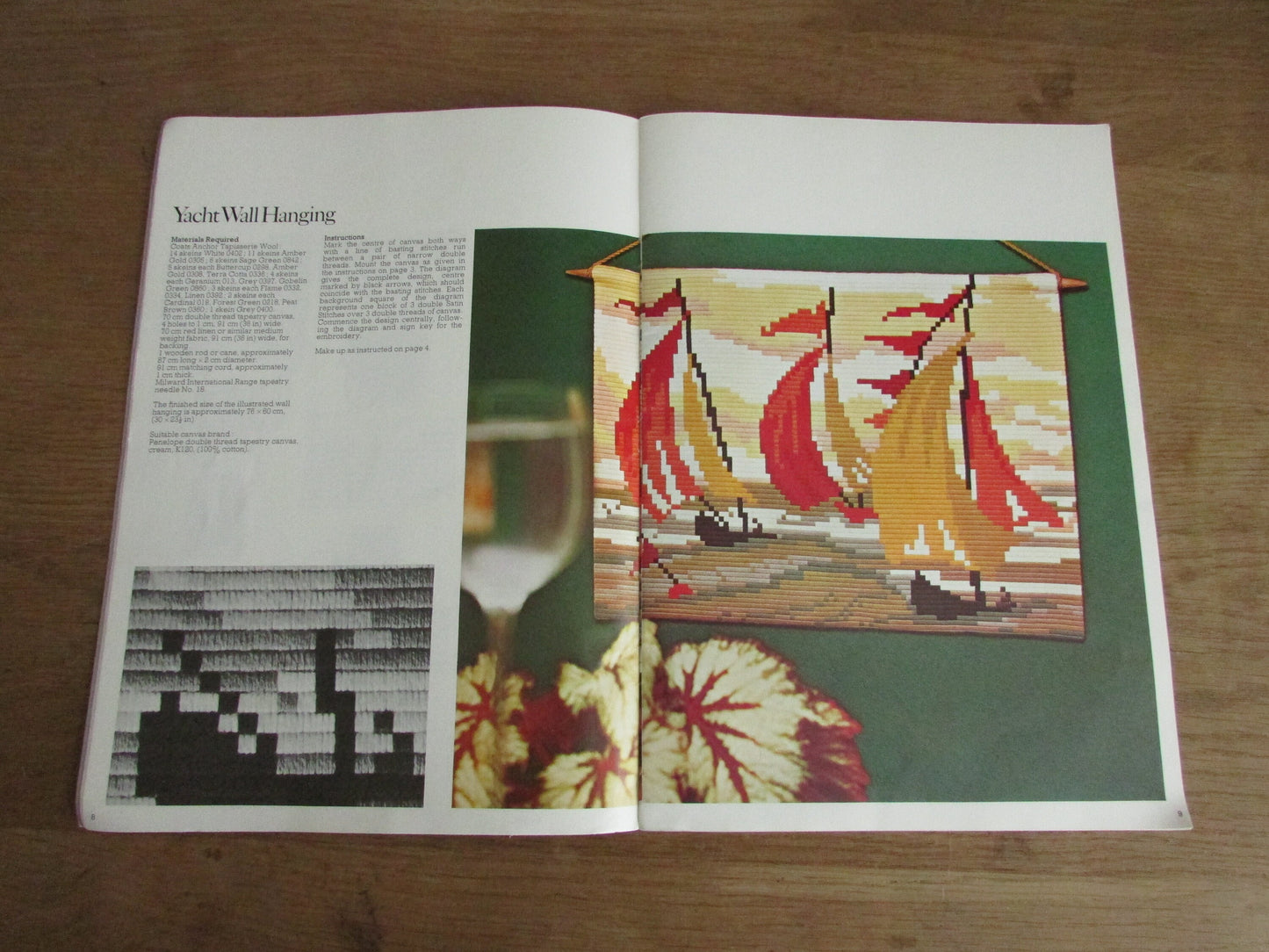 Wall Decor in Embroidery: Full Instructions for Ten Beautiful Designs (Softback, 1976)