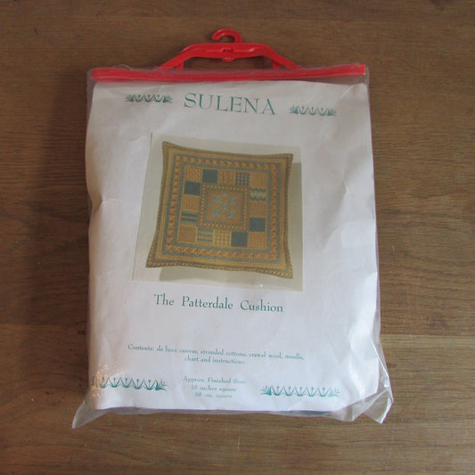 1988 Sulena The Patterdale Cushion tapestry kit (wool & chart only)