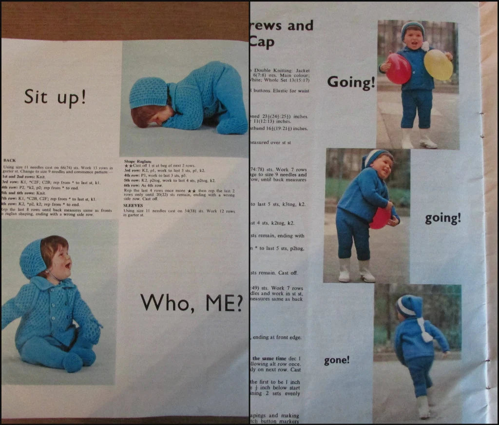 1969 Keynote Baby Book: knitting & crochet Patterns for babies