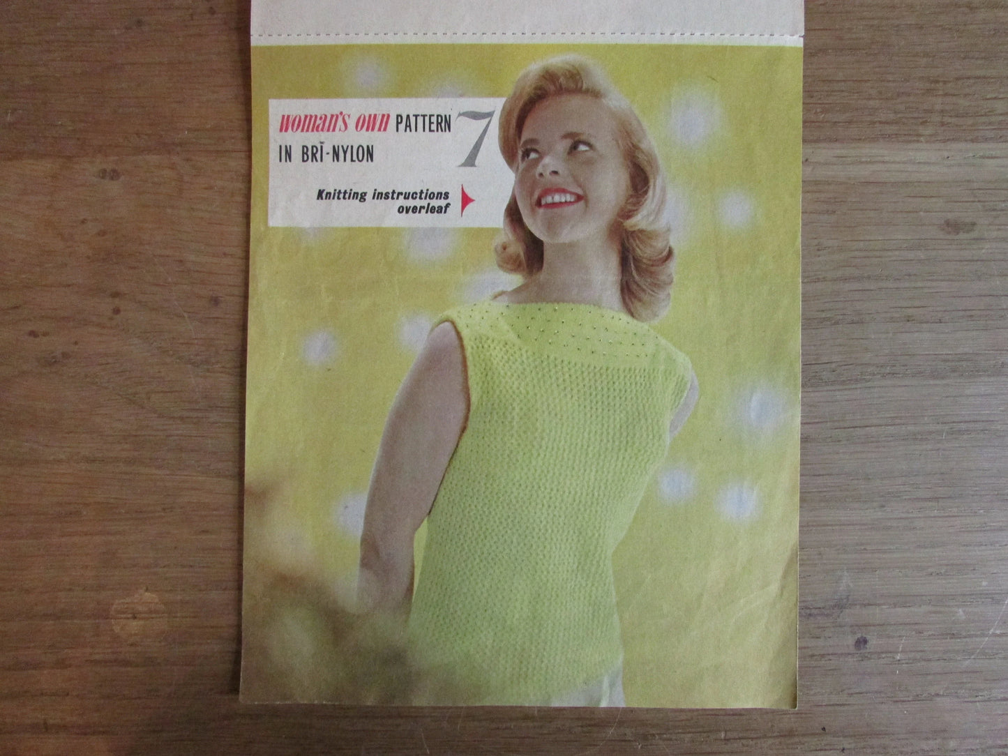 1960s Woman's Own Individual Knitting Patterns booklet