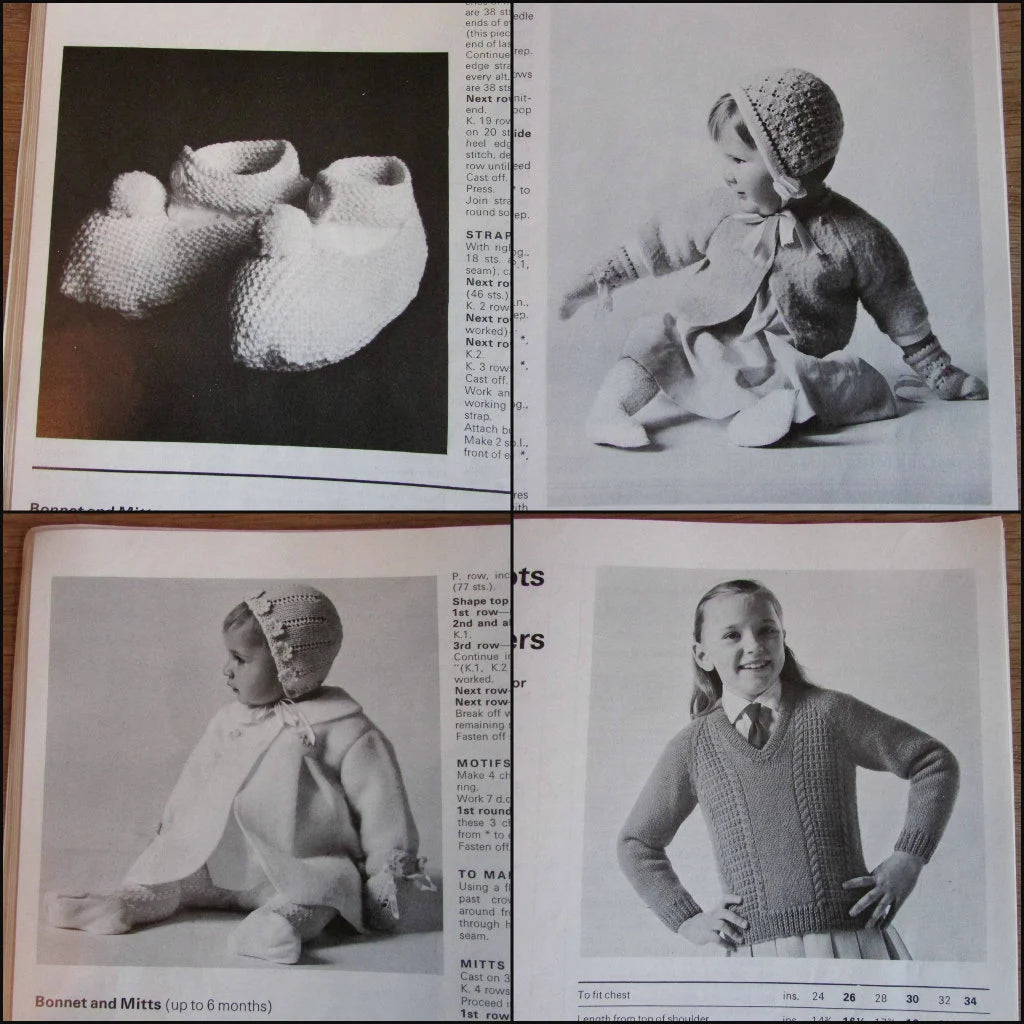 1970s Paton's Woolcraft: a practical guide to knitting & crochet in wool and man-made fibres, 18th Edition
