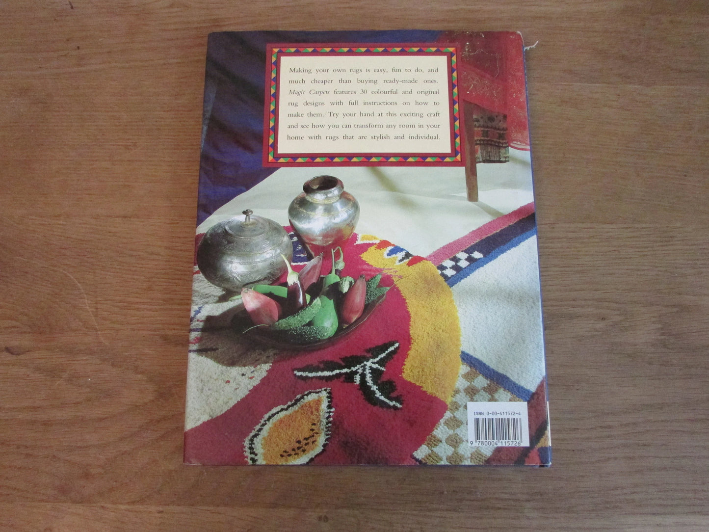 Magic Carpets: A Guide to Creative Rug Making, by Melissa Coss, & Sylvie Soudan (Hardback, 1989)